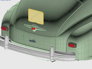 gaz m20 pobeda 1948 1953 3D Model
