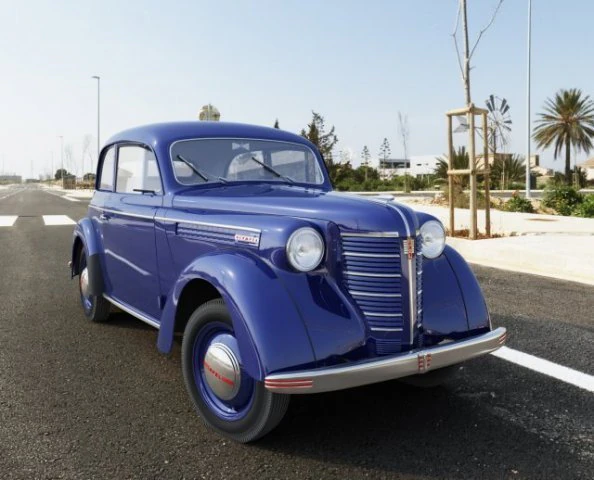 opel olympia 1938 3D Model .c4d .max .obj .3ds .fbx .stl .blend