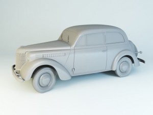 opel olympia 1938 3Dモデル