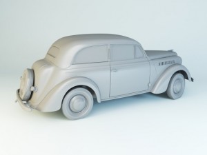 opel olympia 1938 3Dモデル