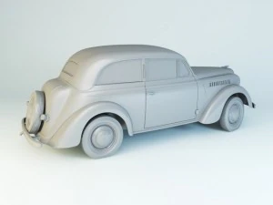 opel olympia 1938 3D Model