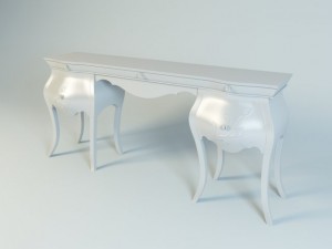 stilema my classic dream ladies desk 3D Model