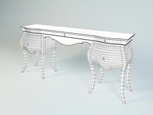 stilema my classic dream ladies desk 3D Model