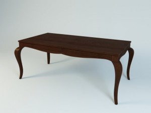stilema my classic dream dinner table 3D Model