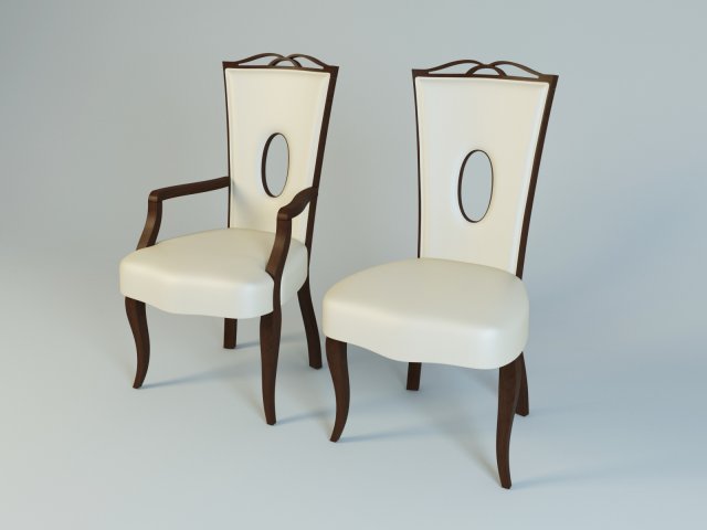 stilema my classic dream dining chairs 3D Модель .c4d .max .obj .3ds .fbx .stl .blend 