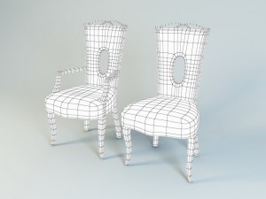 stilema my classic dream dining chairs 3D Модель