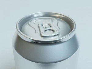 aluminum soft drink or beer can 3D Model