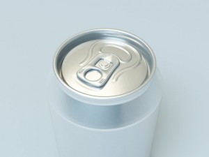 aluminum soft drink or beer can 3D Модель