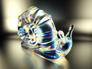 snail figurine 3D 모델