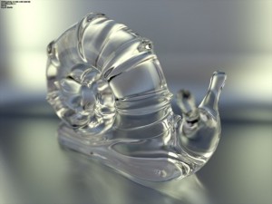 snail figurine 3D 모델