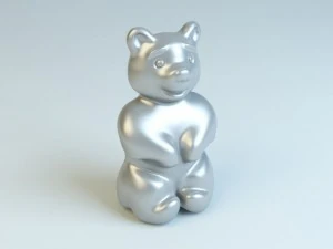 figurina dell'orso Modello 3D