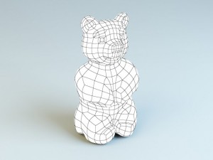 bear figurine Modelo 3D