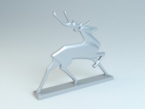 deer gaz figurine 3D 모델
