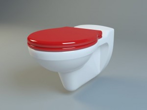 keramag kind washdown wc 3D Model