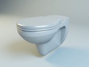 keramag kind washdown wc 3D Model
