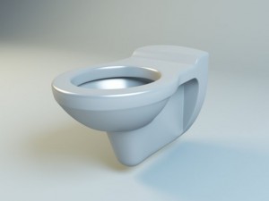 keramag kind washdown wc 3D Model