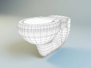 keramag kind washdown wc 3D Model