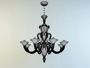 sylcom lampadario 1425 8 3D Model