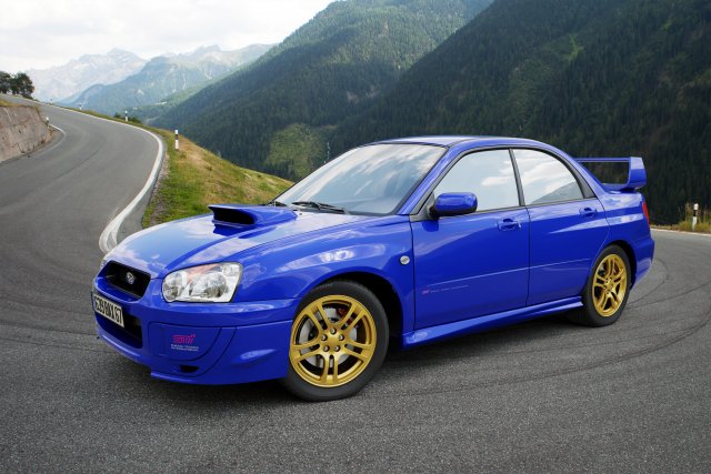 subaru impreza wrx sti 3D Model .c4d .max .obj .3ds .fbx .stl .blend 
