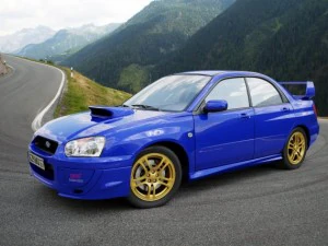 subaru impreza wrx sti Modelo 3D