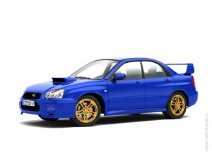 subaru impreza wrx sti 3D Model