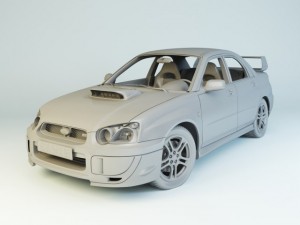 subaru impreza wrx sti 3D Model