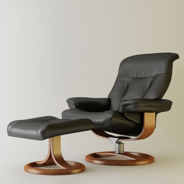 easy chair Modelo 3D .c4d .max .obj .3ds .fbx .stl .blend 