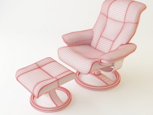 easy chair Modelo 3D