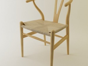 wishbone Model 3D