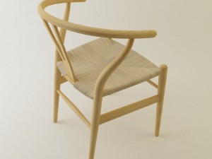 wishbone Modello 3D