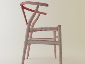wishbone Modello 3D