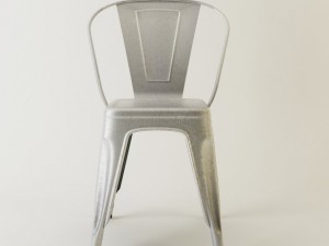 tolix metal chair Modèle 3D