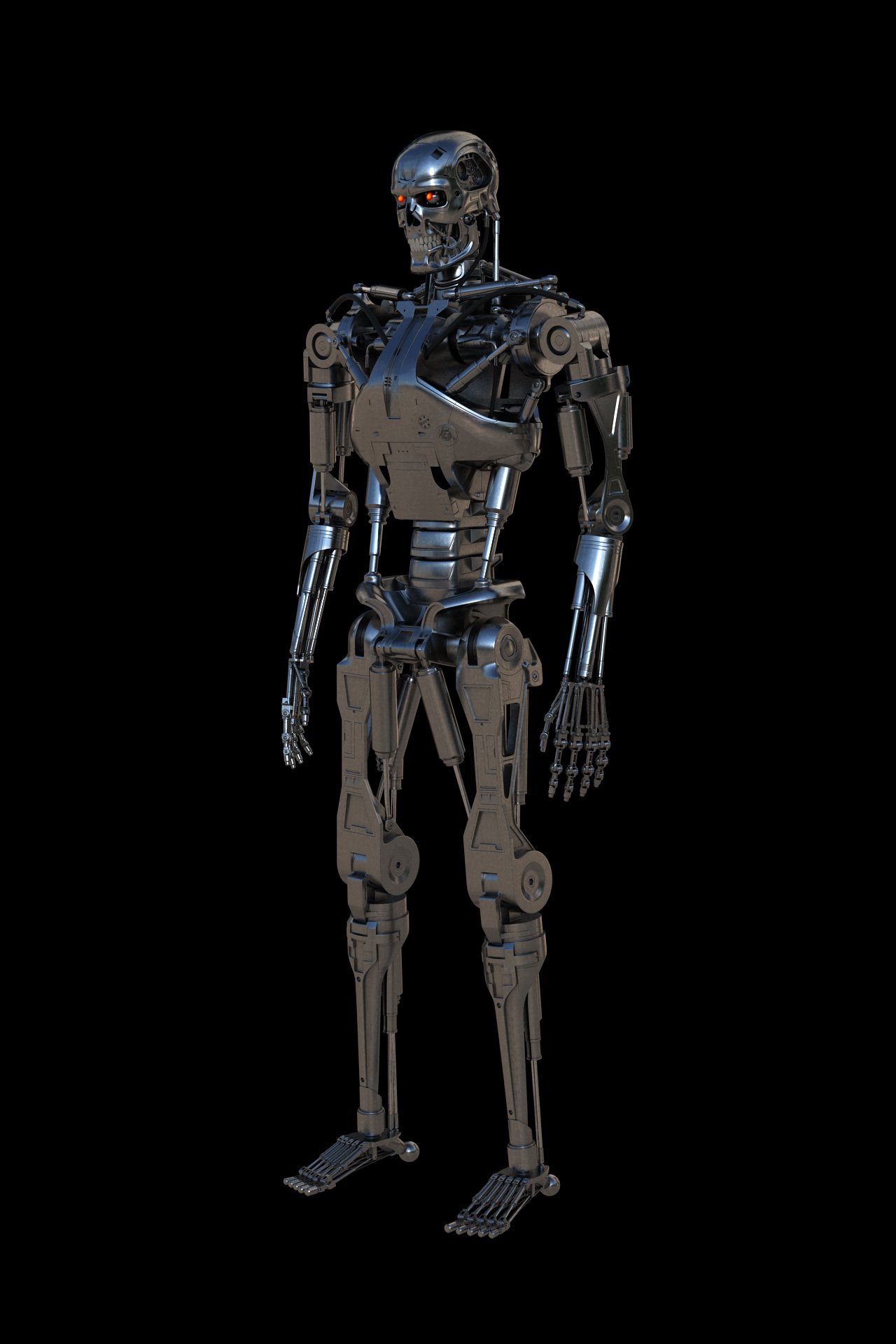 Terminator T 800 Endoskeleton 3d Model In Robot 3dexport