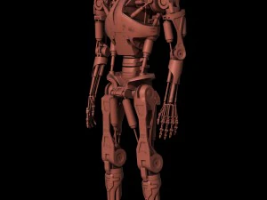 terminator t-800 endoskeleton 3D Model