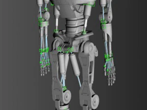 terminator t-800 endoskeleton 3D Model