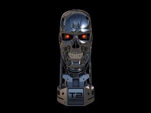terminator t-800 skull bust 3D Модель
