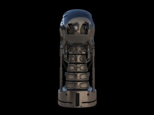 terminator t-800 skull bust 3D 모델