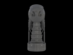 terminator t-800 skull bust 3D 모델