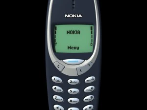 ノキア 3310 3Dモデル