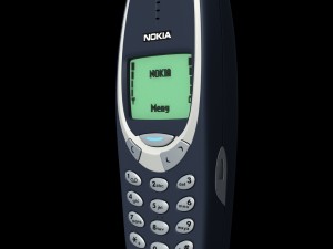 nokia 3310 3D Модель