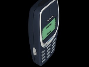 nokia 3310 3D Модель