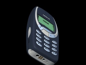 nokia 3310 3D Модель