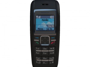 nokia 1600 black 3D Модель