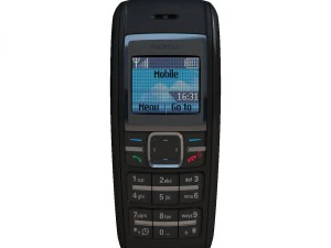 ノキア 1600 ブラック 3Dモデル