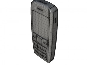 nokia 1600 black 3D Model