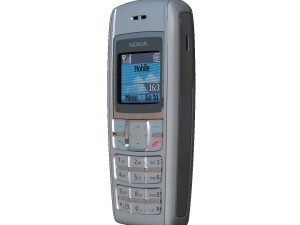 nokia 1600 silver 3D Model