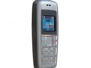 nokia 1600 silver 3D Model