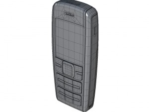 nokia 1600 silver 3D Model
