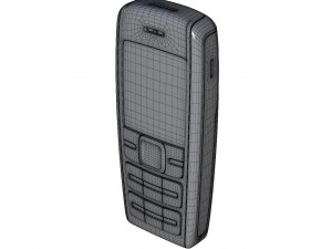 nokia 1600 silver 3D Model