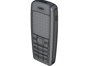nokia 1600 silver 3D Model